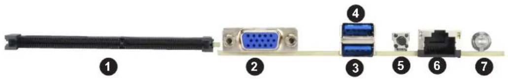 Supermicro X11DPFF-SNR - Front Panel I/O Ports and Connectors - 2