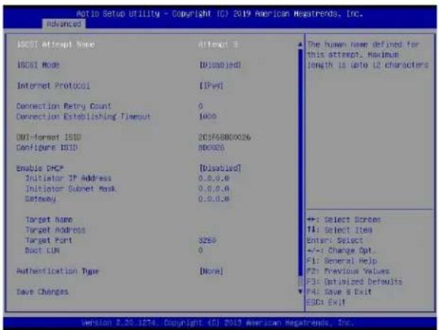 Supermicro X11DSN-TS - iSCSI Attempt Name - 1