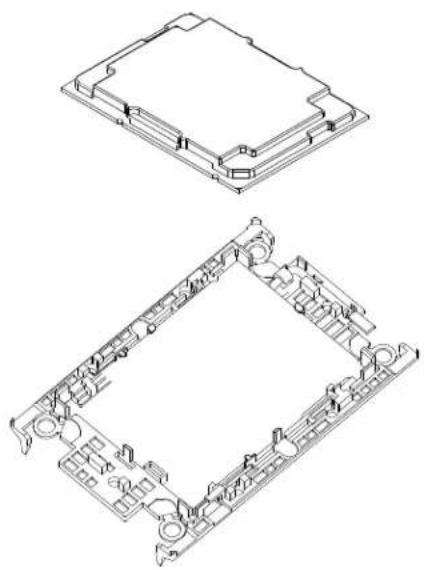 Supermicro X12SPG-NF - Overview of the Processor Carrier Assembly - 1