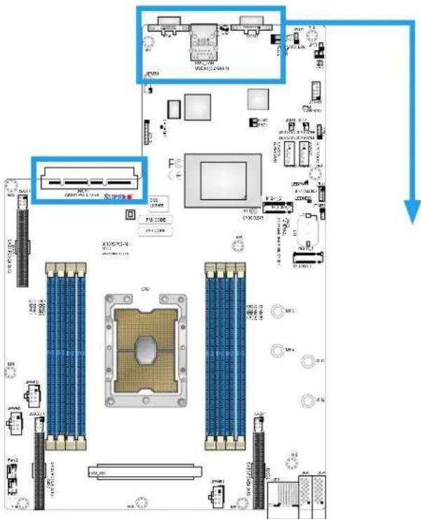 Supermicro X12SPG-NF - Rear I/O Ports - 1