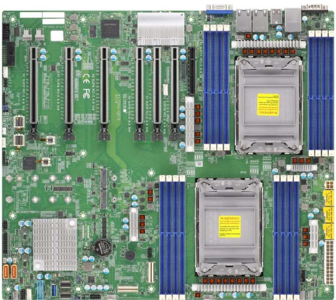 Supermicro X12DPG-QBT6 - X12DPG-QBT6 Motherboard Image - 1