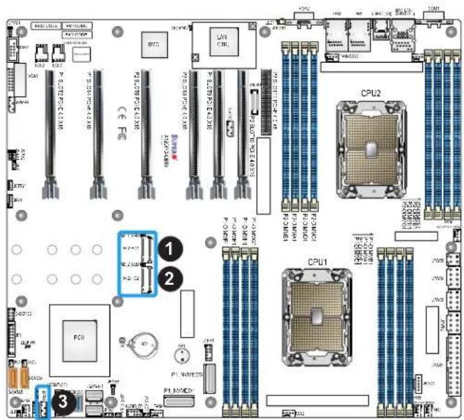 Supermicro X12DPG-QBT6 - Inlet Sensor Header - 1