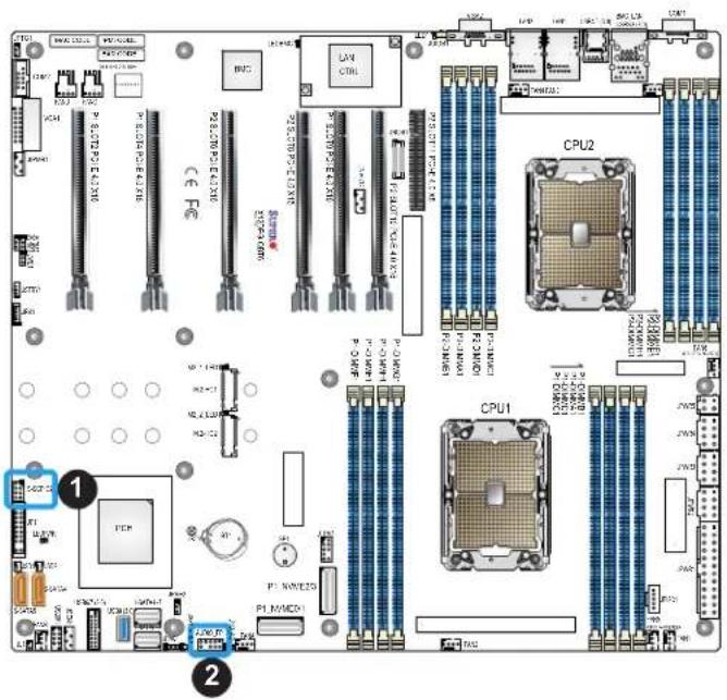 Supermicro X12DPG-QBT6 - Audio Front Panel Header - 1