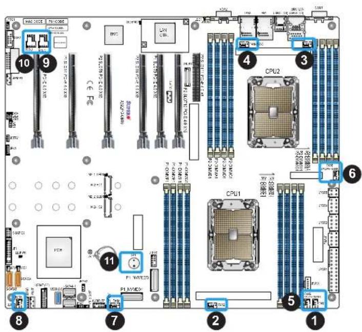 Supermicro X12DPG-QBT6 - Internal Speaker/Buzzer - 1