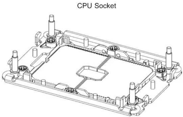 Supermicro X12DPG-QBT6 - Overview of the CPU Socket - 2