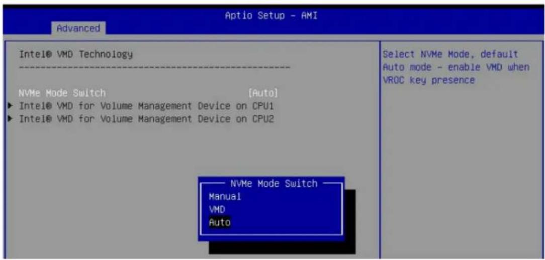 Supermicro SuperServer SSG-540P-E1CTR36H - Configuring NVMe RAID Manually - 1