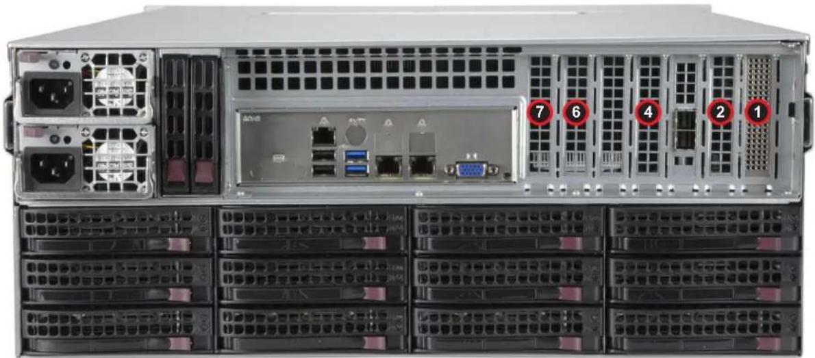 Supermicro SuperServer SSG-540P-E1CTR36H - PCI Expansion Cards - 1