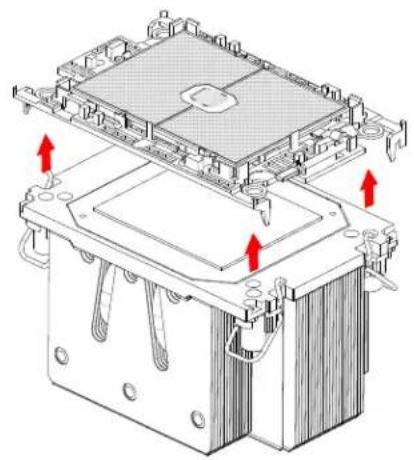 Supermicro SuperServer SSG-540P-E1CTR36H - Removing the Processor Carrier Assembly from the PHM - 2