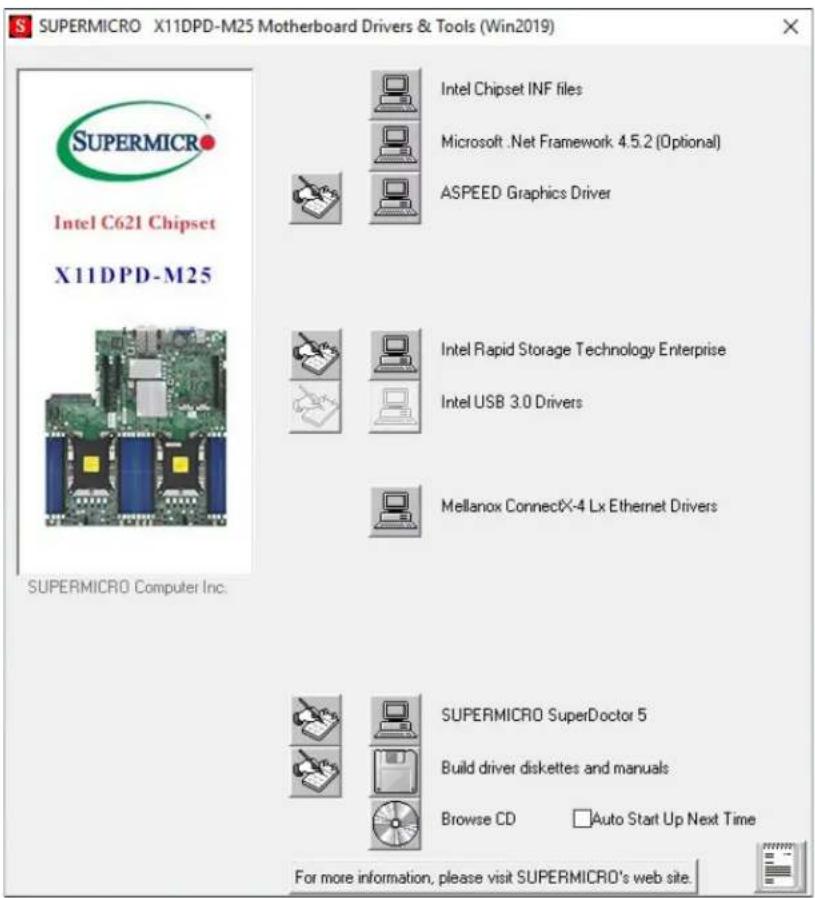 Supermicro X11DPD-M25 - A.2 Driver Installation - 1