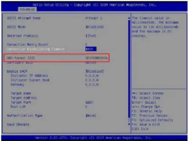 Supermicro X11DPD-M25 - OUI-format ISID - 1