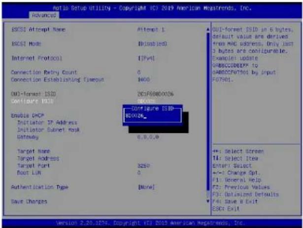 Supermicro X11DPD-M25 - Configure ISID - 1