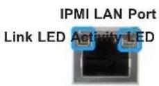 Supermicro X11DPD-M25 - IPMI-Dedicated LAN LEDs - 1