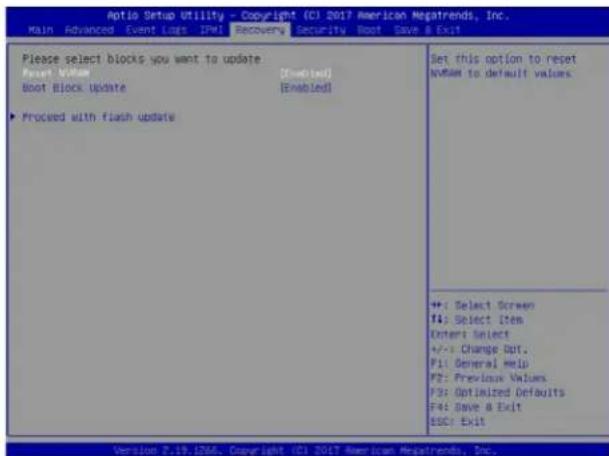 Supermicro SuperServer SYS-211GT-HNC8R - Recovering the Main BIOS Block with a USB Device - 2
