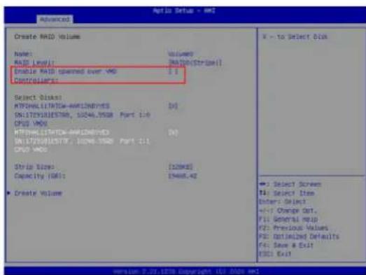Supermicro SuperServer SYS-211GT-HNC8R - Enabling NVMe RAID - 8
