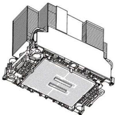 Supermicro SuperServer SYS-211GT-HNC8R - Overview of the Processor Heatsink Module - 5