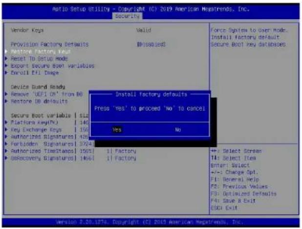 Supermicro X11DPS-RE - Provision Factory Defaults - 2