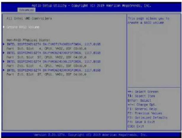 Supermicro X11DPS-RE - Enabling a PCI Slot for VMD Support in the BIOS Setup Utility - 6