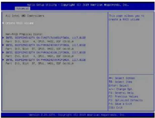 Supermicro X11DPS-RE - E.2 Configuring RAID Settings - 1
