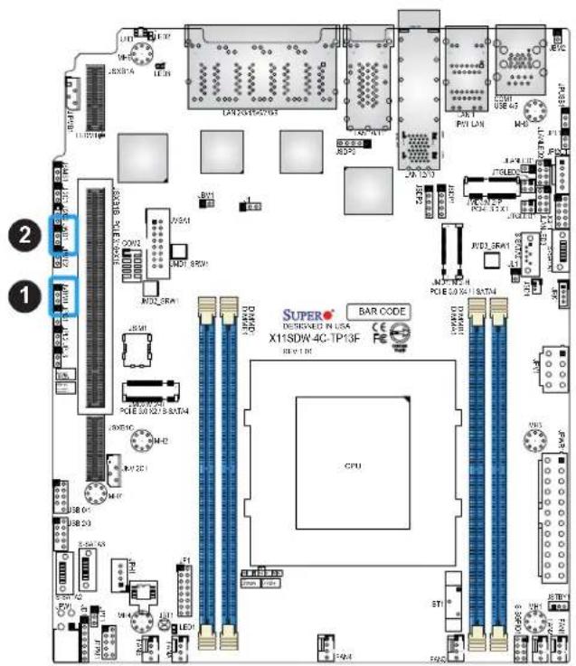 Supermicro X11SDW-14C-TP13F - TPM Enable - 1