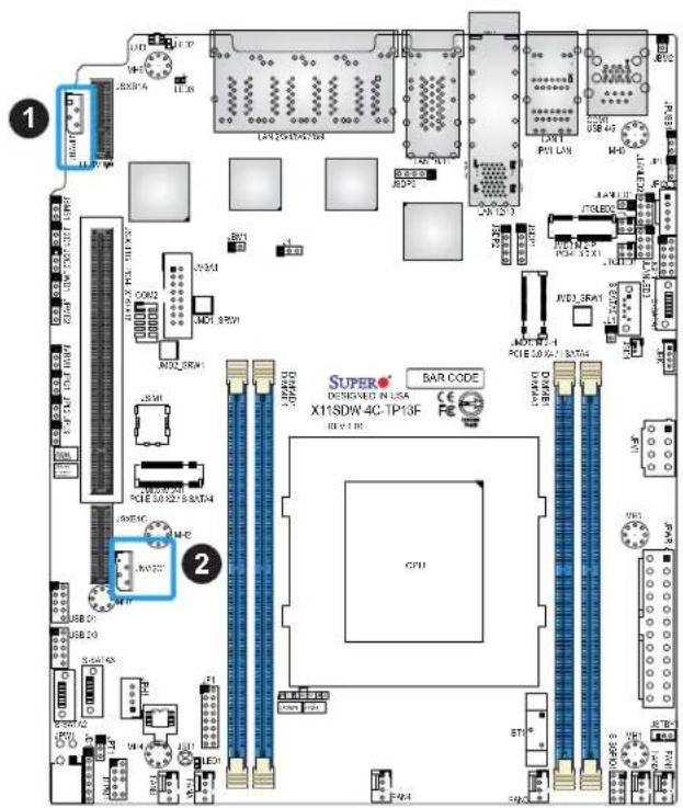 Supermicro X11SDW-14C-TP13F - NVMe I²C Header - 1