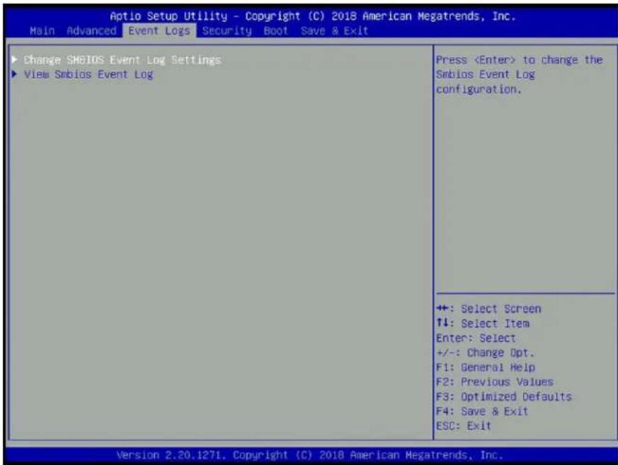 Supermicro X11SCV-L - Event Logs - 1