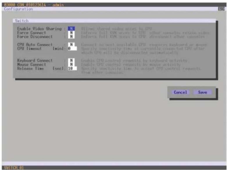 Black Box ACXC80FHS - OSD - 1