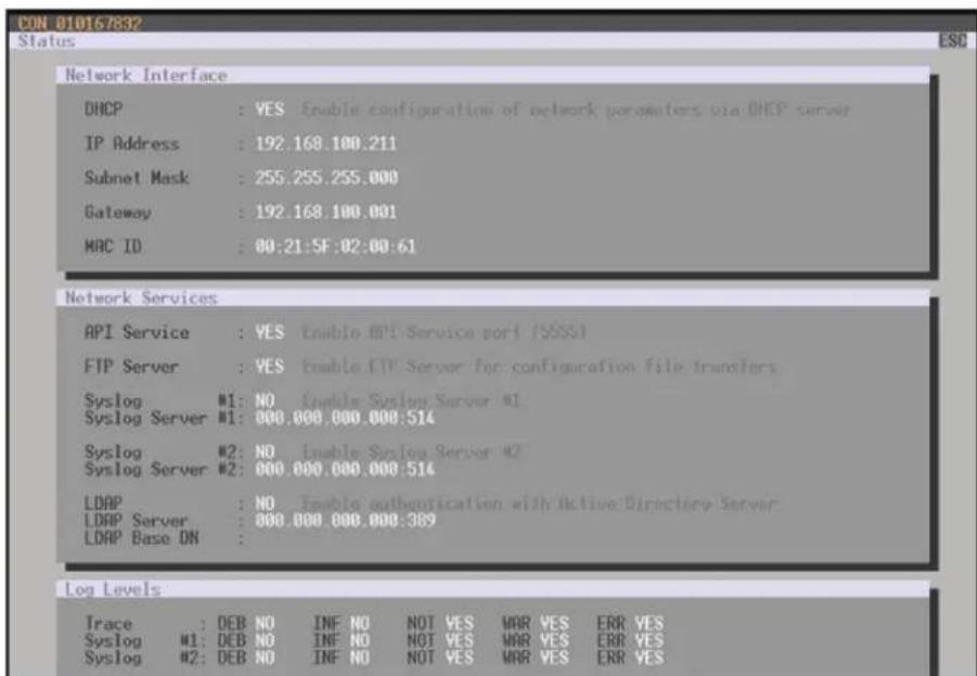 Black Box ACXC80FHS - OSD - 1