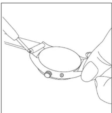 Movado Bold Thin 3600695 - To attach a strap: - 3