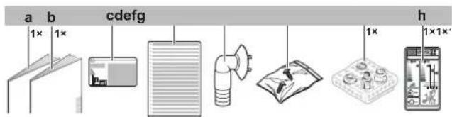 DAIKIN 2AMXM50M3V1B - To remove the accessories from the outdoor unit - 2