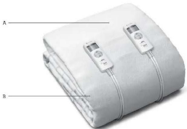 BREVILLE BodyZone BZB427WHT - BODYZONE ANTIBACTERIAL BLANKET - 1