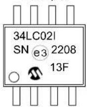 Microchip 34AA02 - Package Marking Information - 9
