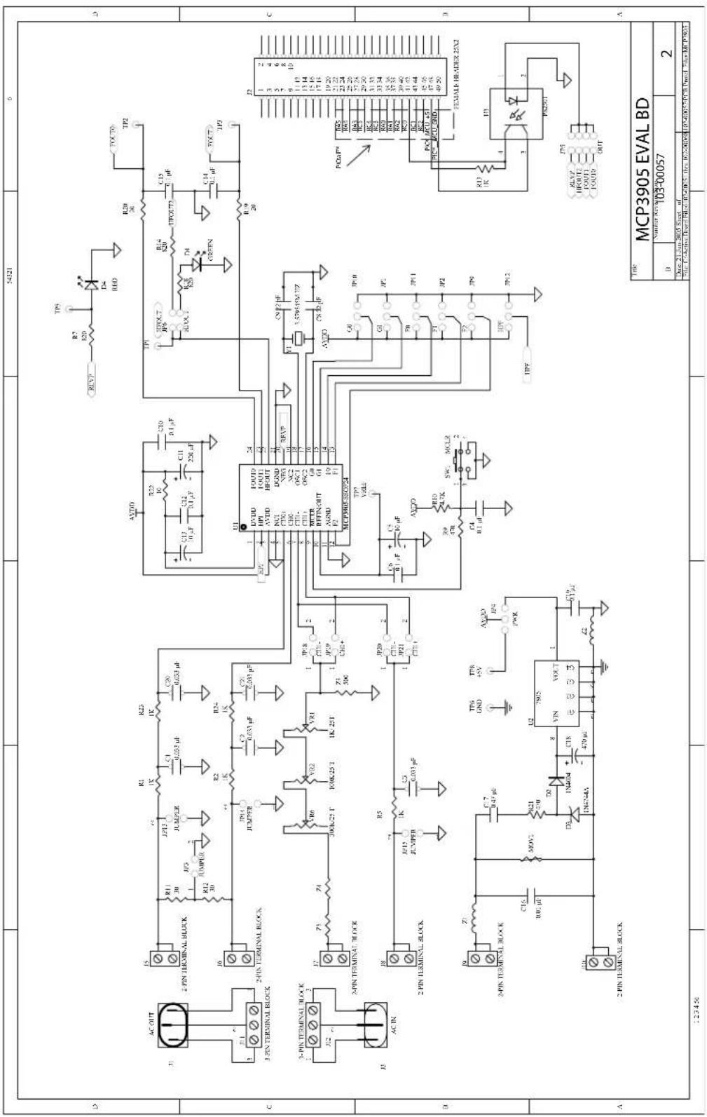 Microchip MCP3906A - A.2 SCHEMATICS AND PCB LAYOUT - 2