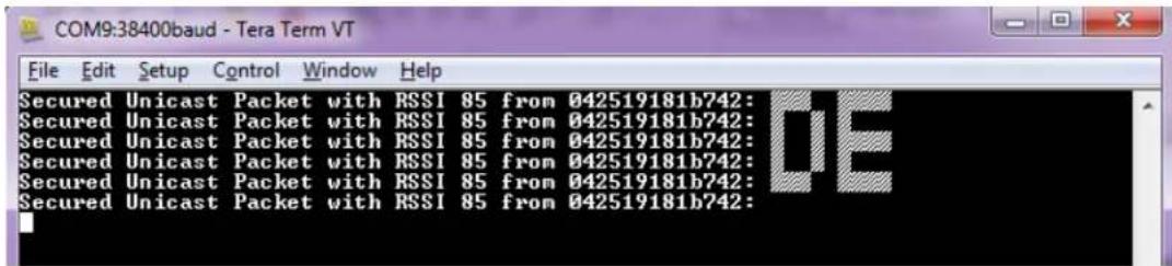Microchip ATSAMR21G17A - For unicast setup: - 1