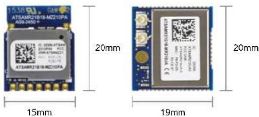 Microchip AT42QT2100 - Package Options - 1