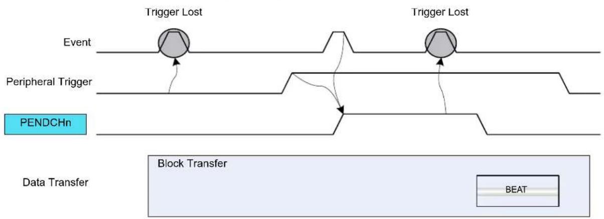 Microchip ATSAML22N17A - Conditional Transfer on Strobe - 1