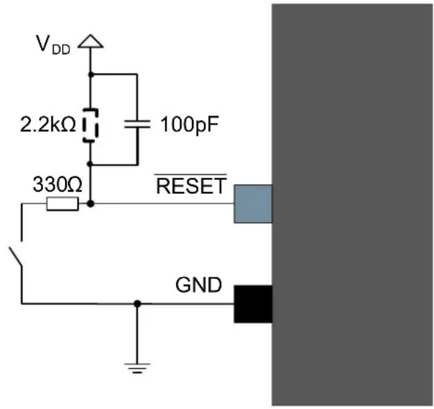 Microchip ATSAMD20G15 - External Reset Circuit - 2