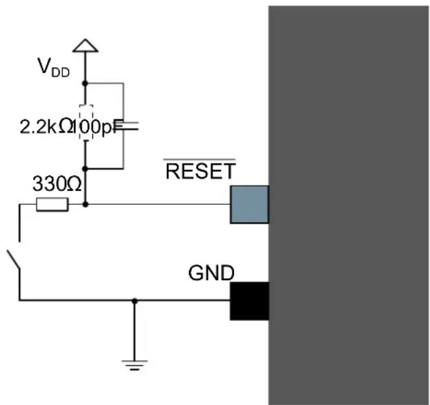 Microchip ATSAMD20G15 - External Reset Circuit - 1