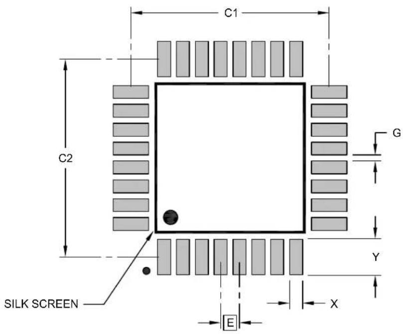 Microchip ATSAMD20G16 - 32-Lead Thin Plastic Quad Flatpack (PT) - 7x7 mm Body [TQFP] 2.00 mm Footprint; Also Atmel Legacy Global Package Code AUT - 1