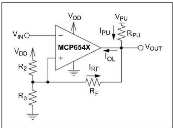 Microchip MCP6548 - INVERTING CIRCUIT - 1