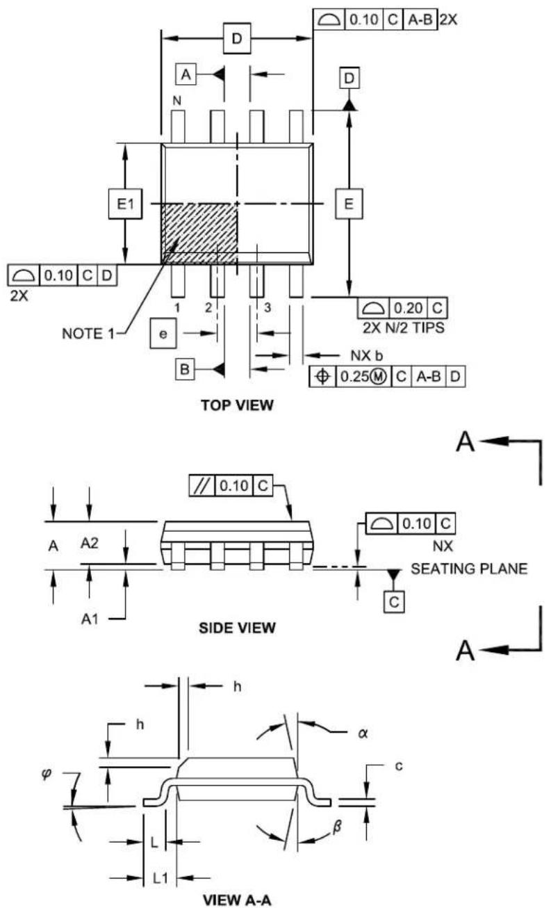 Microchip MCP6548 - 8-Lead Plastic Small Outline (SN) - Narrow, 3.90 mm Body [SOIC] - 1