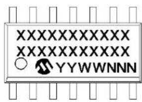 Microchip MCP6548 - Package Marking Information (Continued) - 1