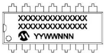Microchip MCP6548 - Package Marking Information (Continued) - 3