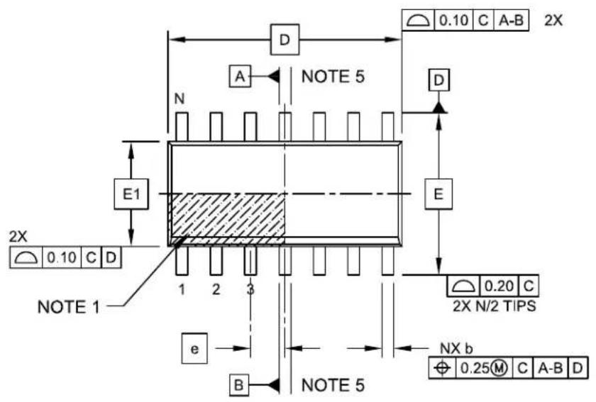 Microchip MCP6548 - 14-Lead Plastic Small Outline (SL) - Narrow, 3.90 mm Body [SOIC] - 1