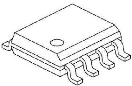 Microchip MCP6548 - 8-Lead Plastic Small Outline (SN) - Narrow, 3.90 mm Body [SOIC] - 1