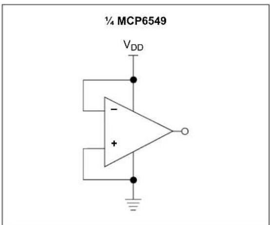 Microchip MCP6548 - Unused Comparators - 1
