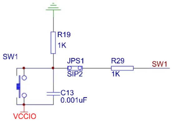 Microchip ATF1504ASVL - Push-button Switches with Selectable Jumpers for I/O Pins - 1