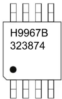 Microchip HV9967B - Package Marking Information - 2