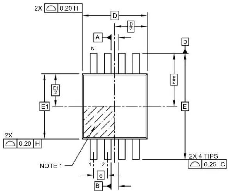Microchip HV9967B - 8-Lead Plastic Micro Small Outline Package (MS) - 3x3 mm Body [MSOP] - 1