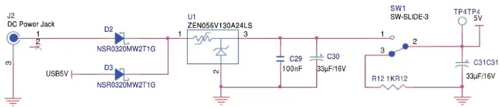 Microchip ATSAM4C8 - Power Supplies - 1