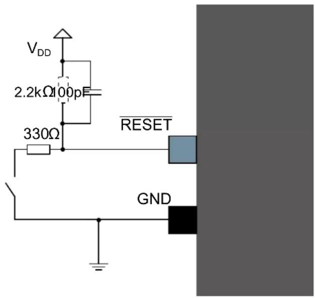 Microchip ATSAMD20J16 - External Reset Circuit - 1